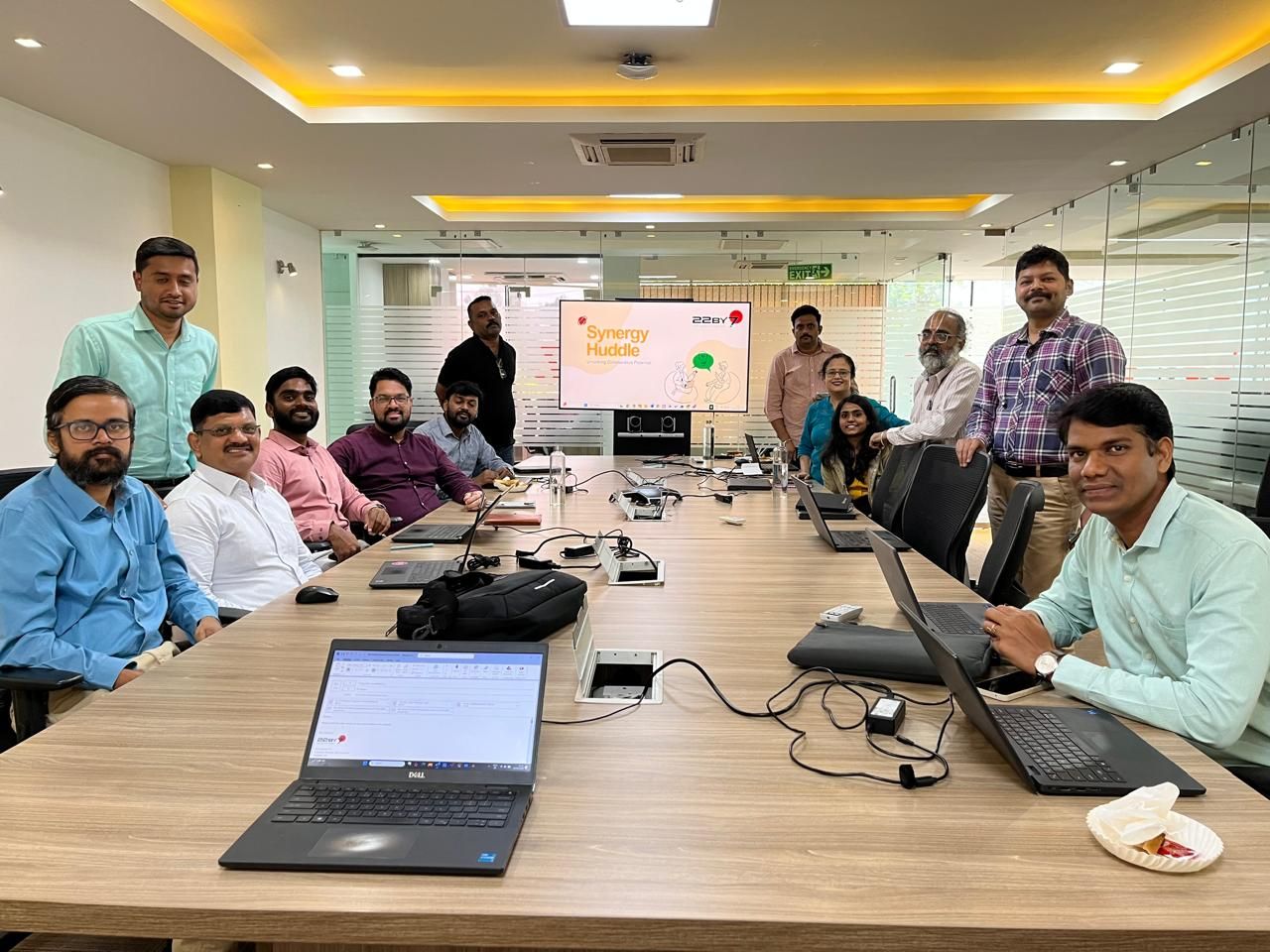 22by7 Team Huddle : A Day of Synergy and Shared Purpose